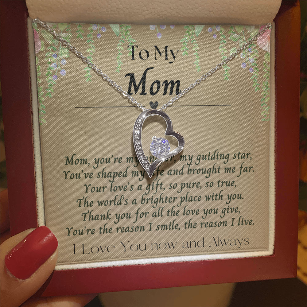 To My Mom Forever Love Necklace