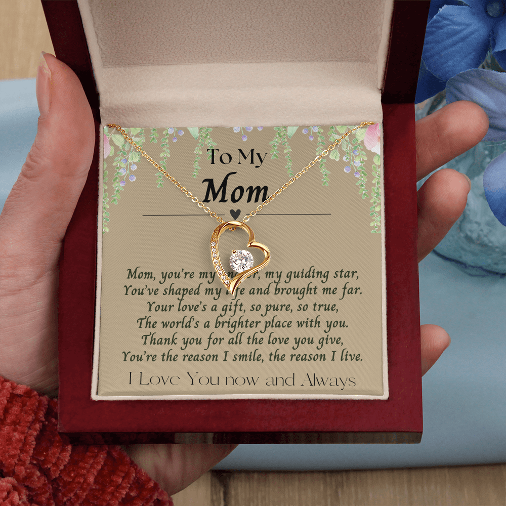 To My Mom Forever Love Necklace