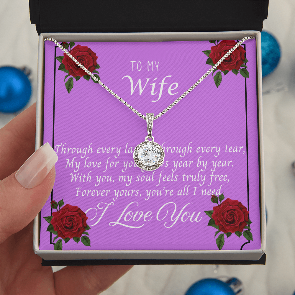 To My Wife Eternal Necklace