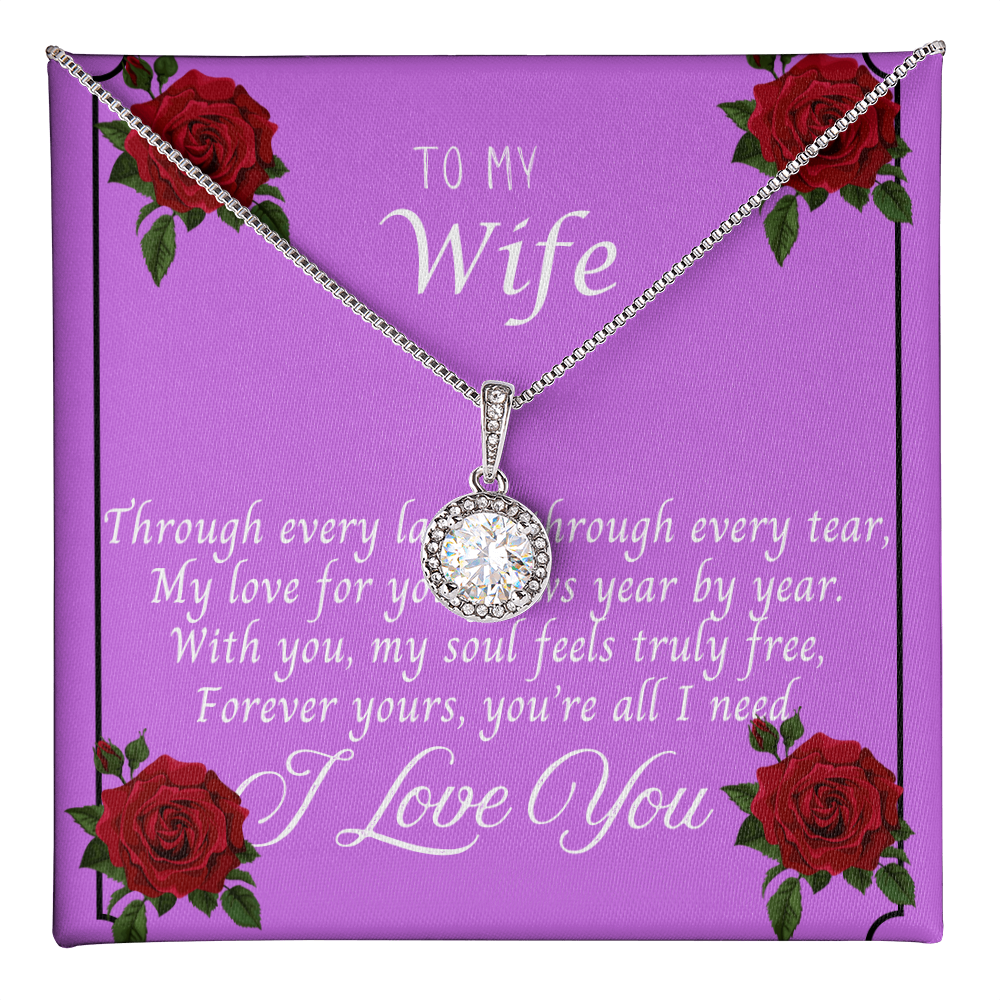 To My Wife Eternal Necklace