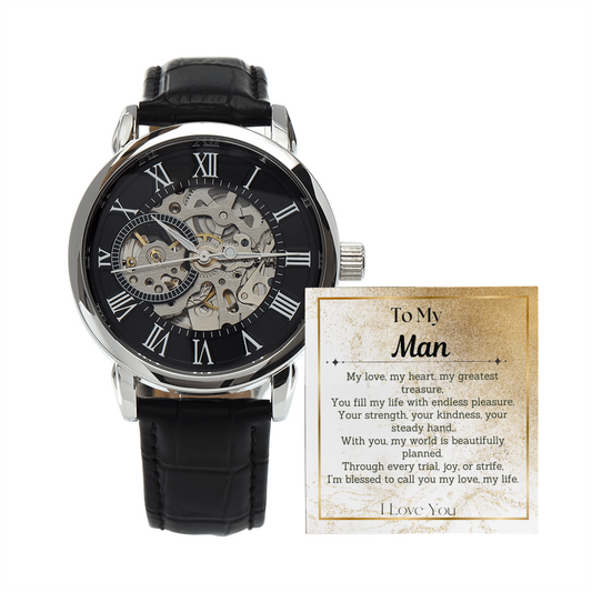 To My Man Openwork Watch