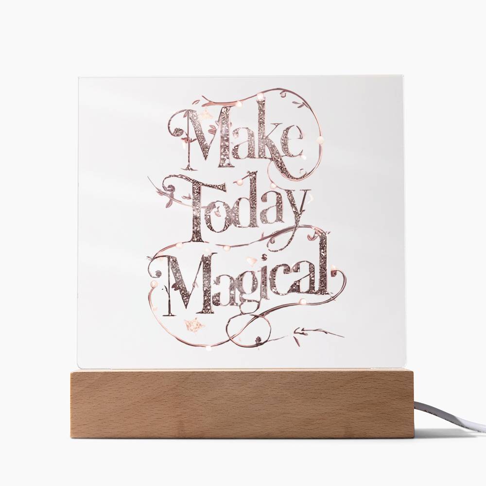 Magical Acylic Plaque Square