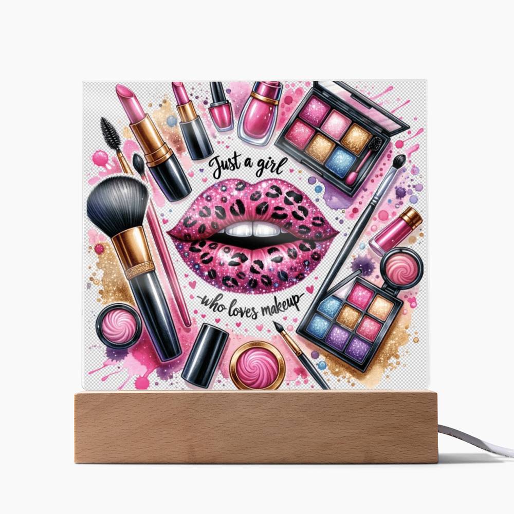 Makeup Acylic Plaque