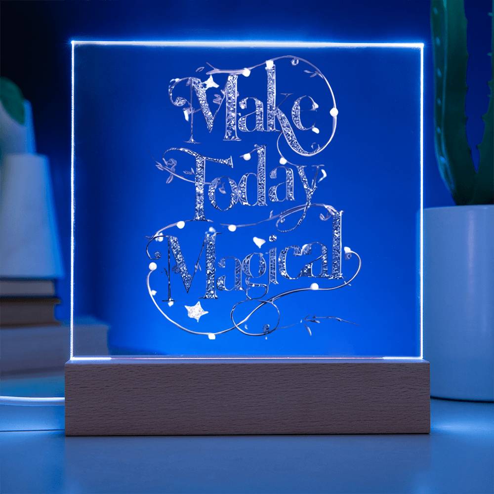 Magical Acylic Plaque Square