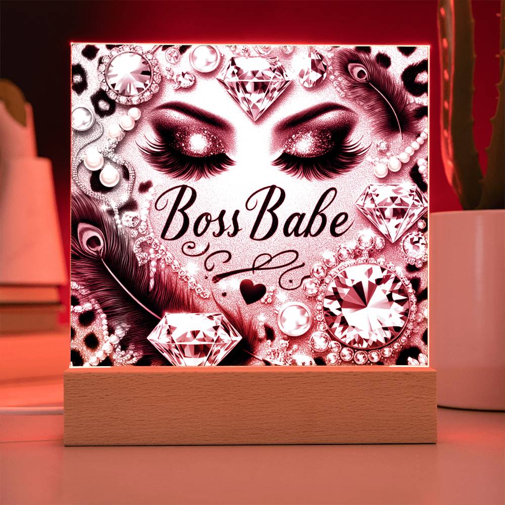 Boss Babe Acylic Plaque