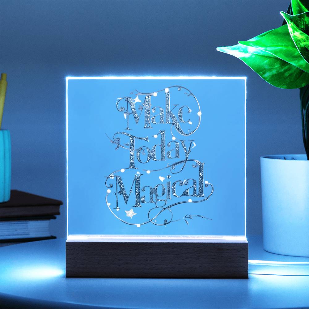 Magical Acylic Plaque Square