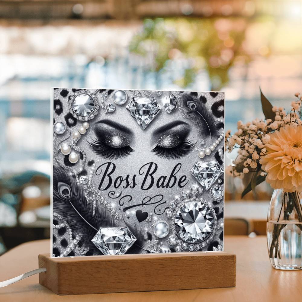 Boss Babe Acylic Plaque