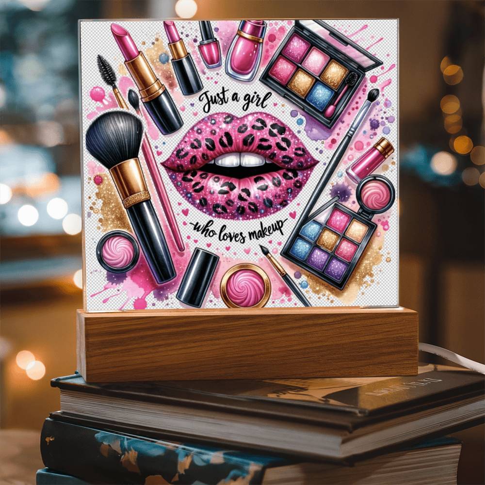 Makeup Acylic Plaque