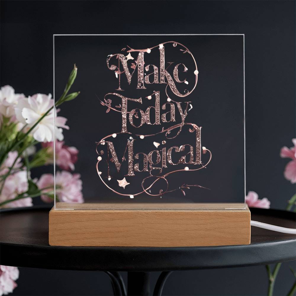 Magical Acylic Plaque Square