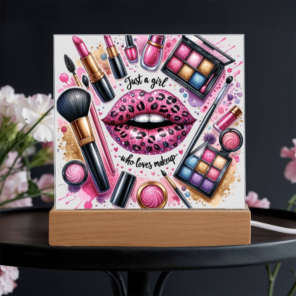 Makeup Acylic Plaque