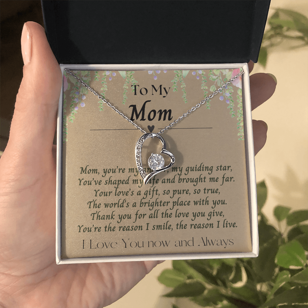 To My Mom Forever Love Necklace