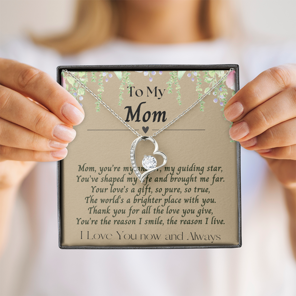 To My Mom Forever Love Necklace