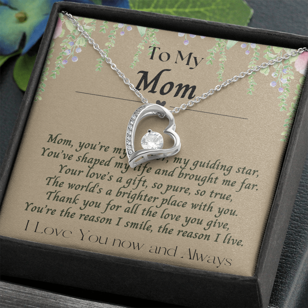 To My Mom Forever Love Necklace