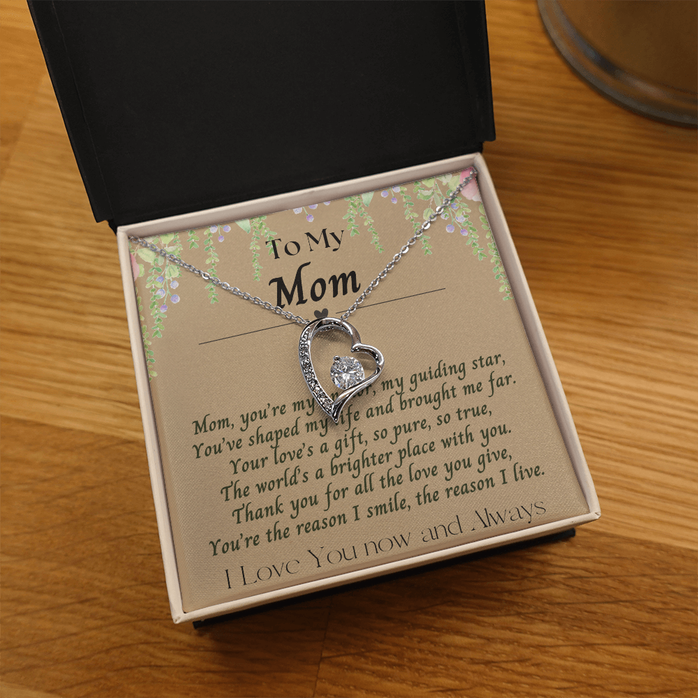 To My Mom Forever Love Necklace