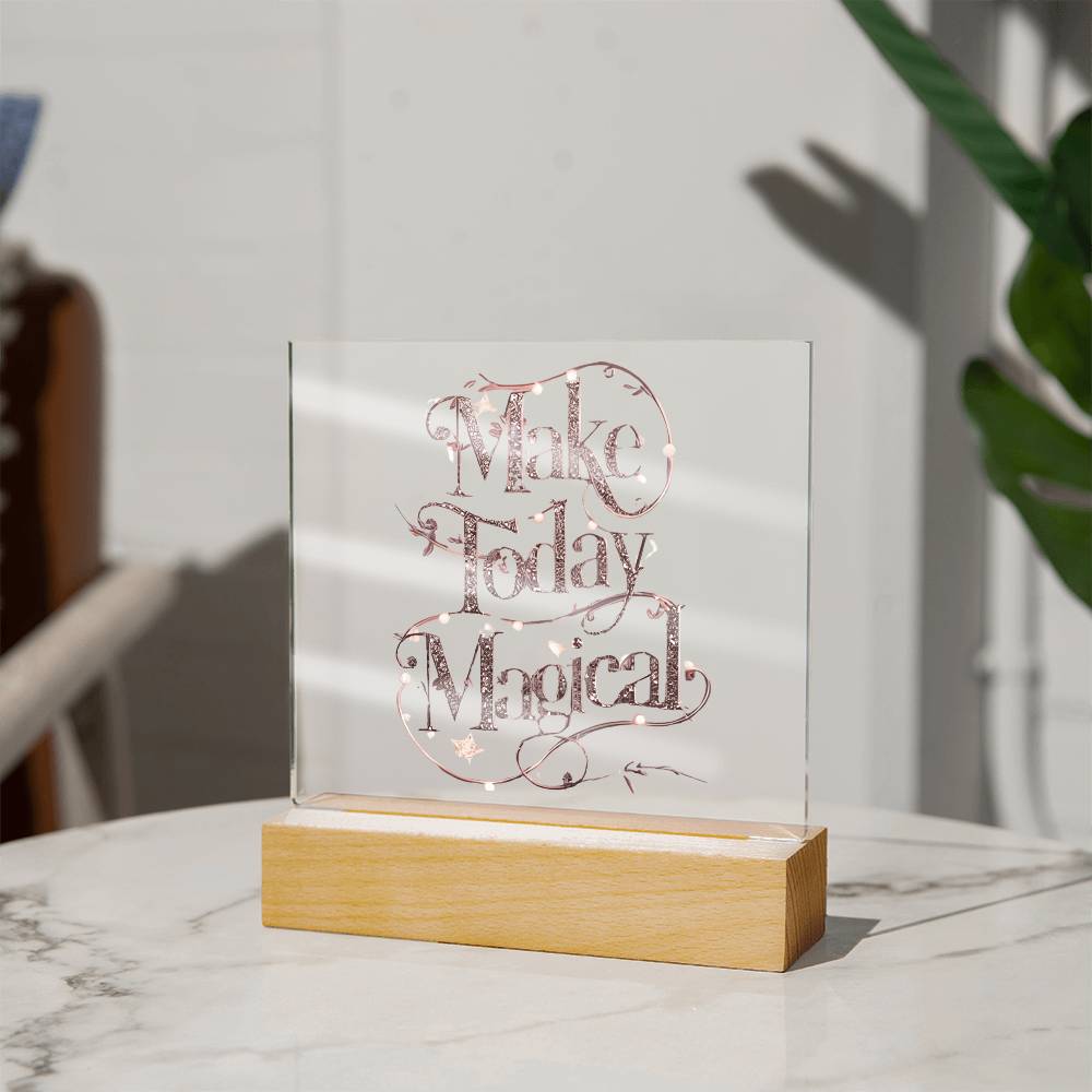 Magical Acylic Plaque Square