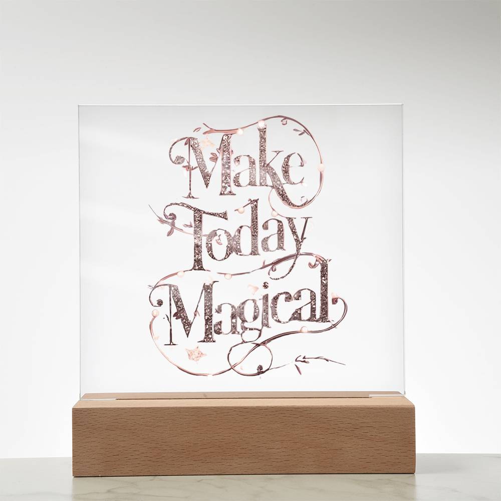 Magical Acylic Plaque Square