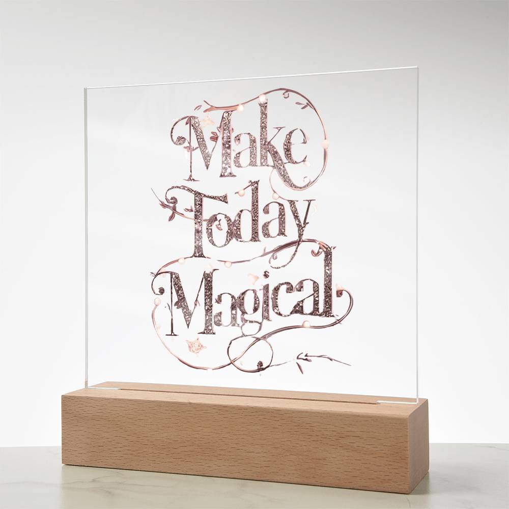 Magical Acylic Plaque Square