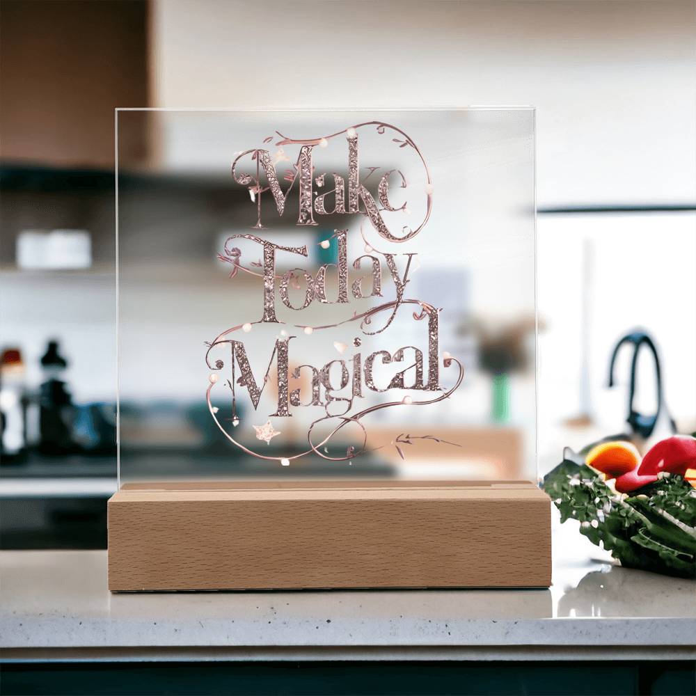 Magical Acylic Plaque Square