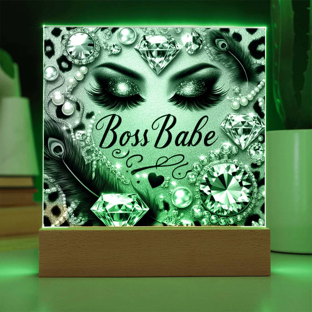 Boss Babe Acylic Plaque