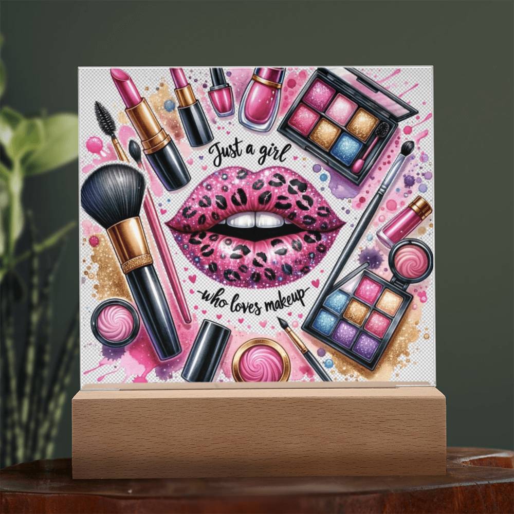 Makeup Acylic Plaque