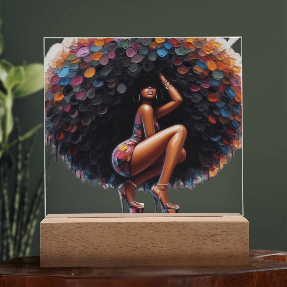 Afrocentric Acrylic Plaque