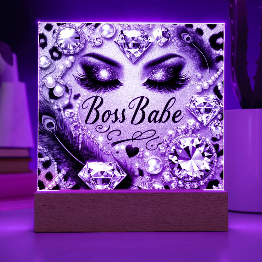 Boss Babe Acylic Plaque