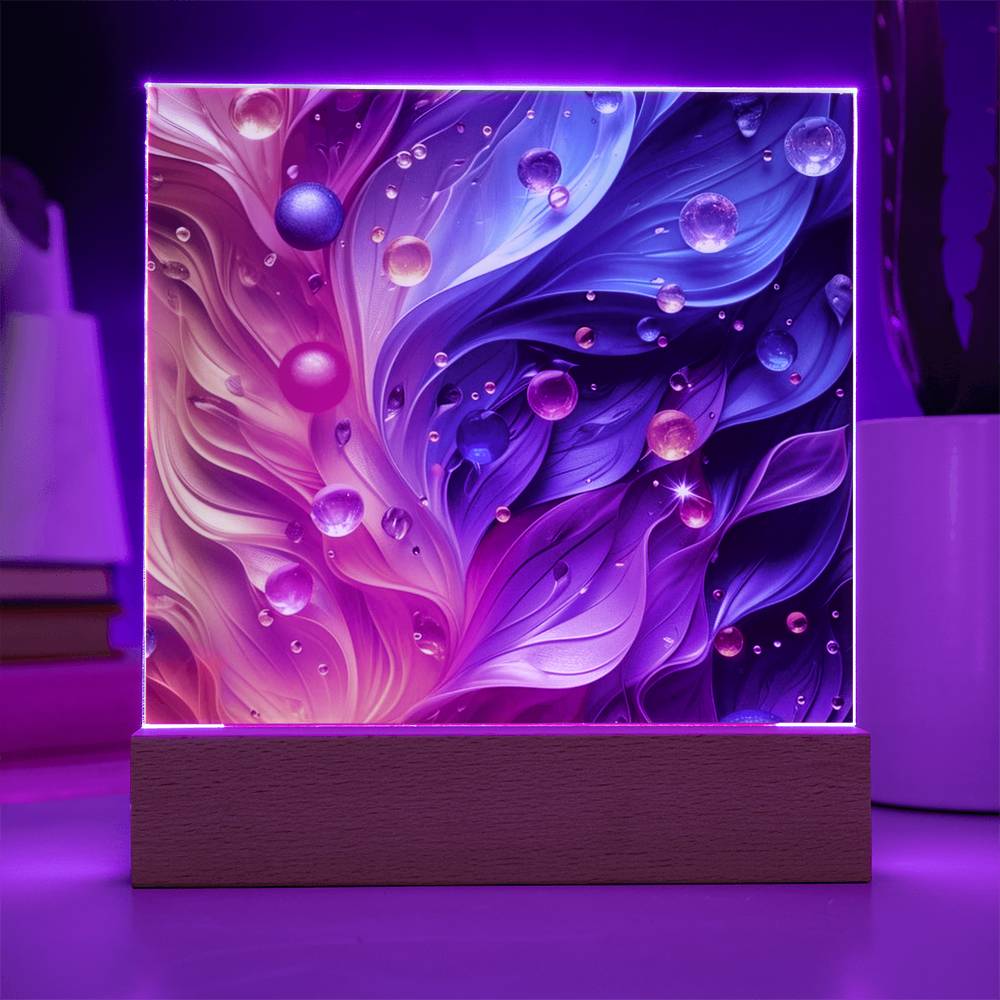 Artsy Acrylic Plaque