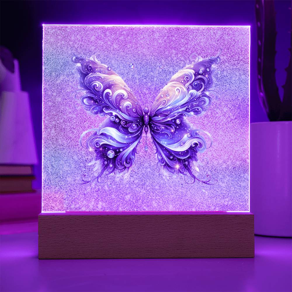 Butterfly Acylic Plaque