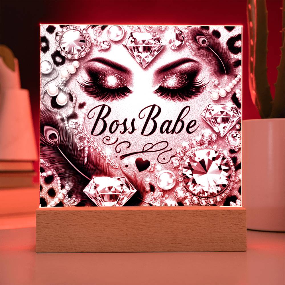 Boss Babe Acylic Plaque