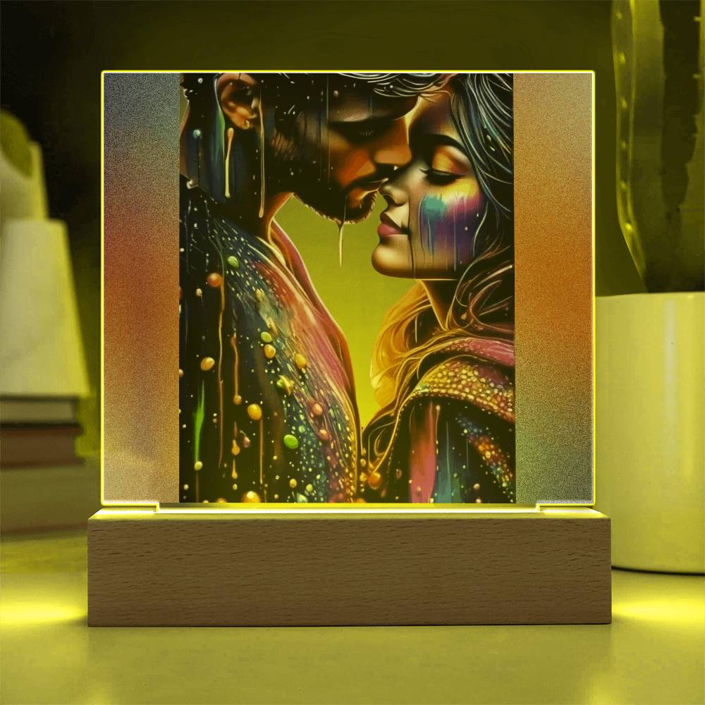 Paint Love Acrylic Plaque