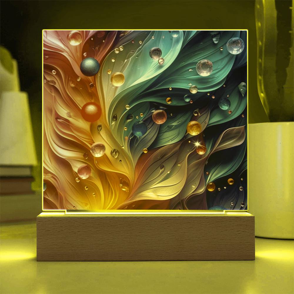 Artsy Acrylic Plaque