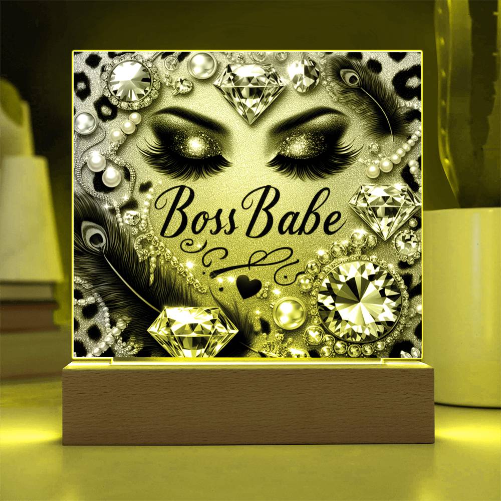 Boss Babe Acylic Plaque