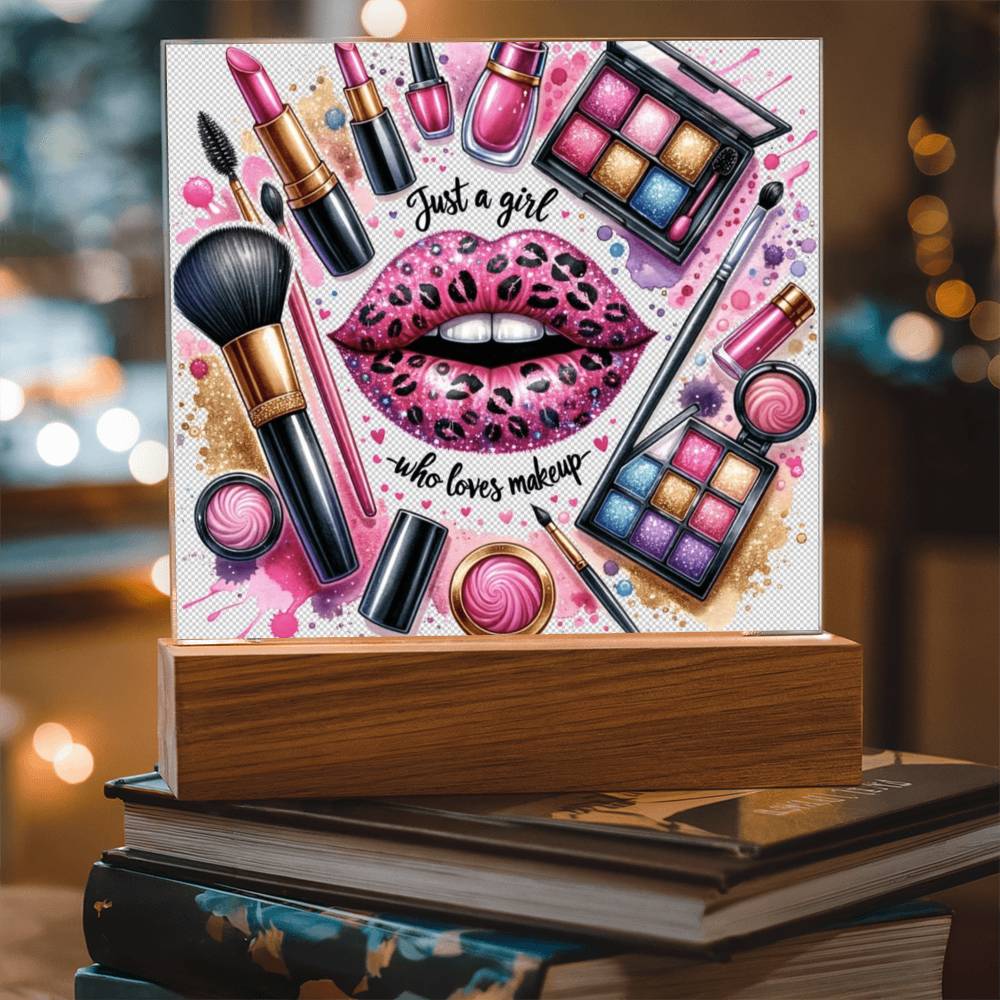 Makeup Acylic Plaque