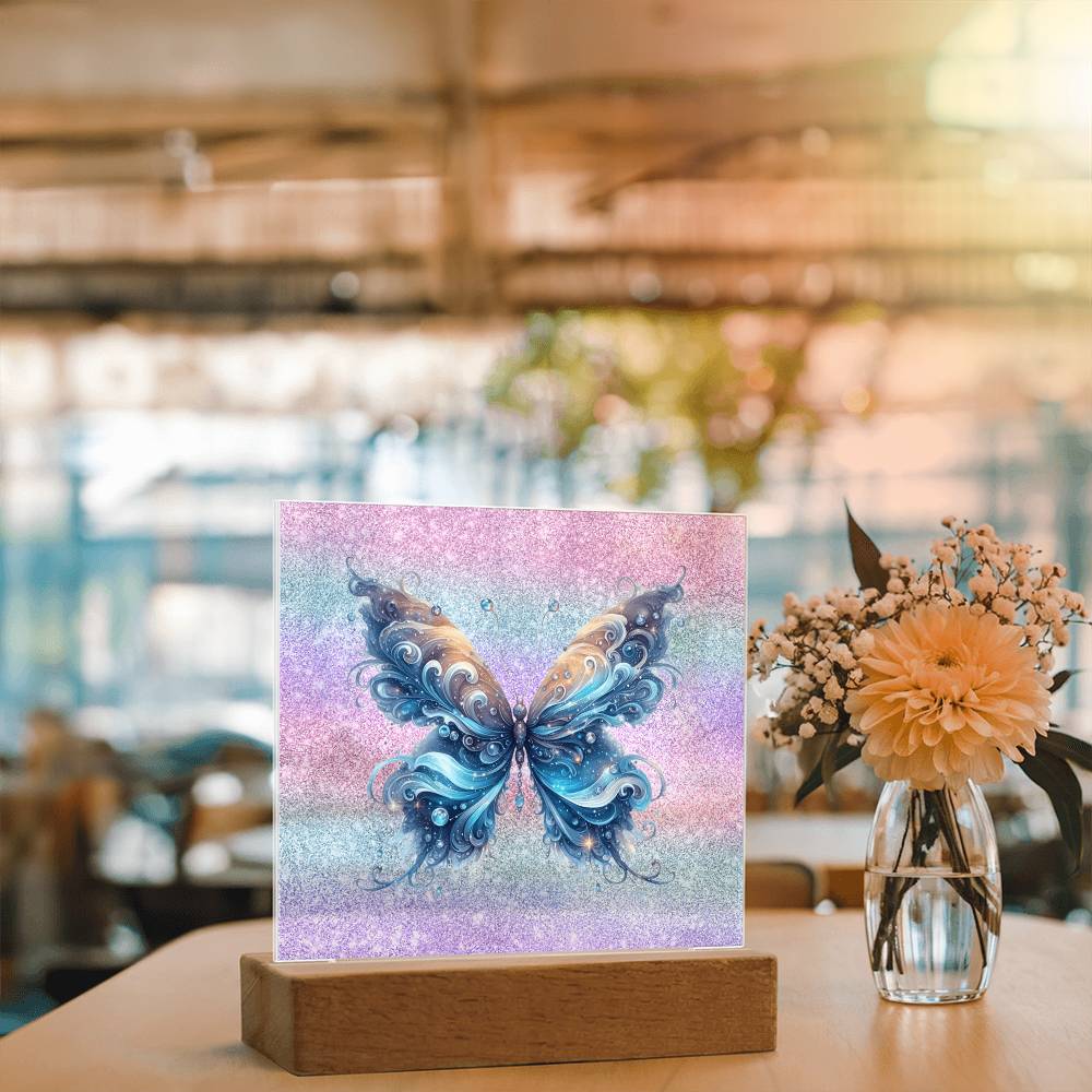 Butterfly Acylic Plaque